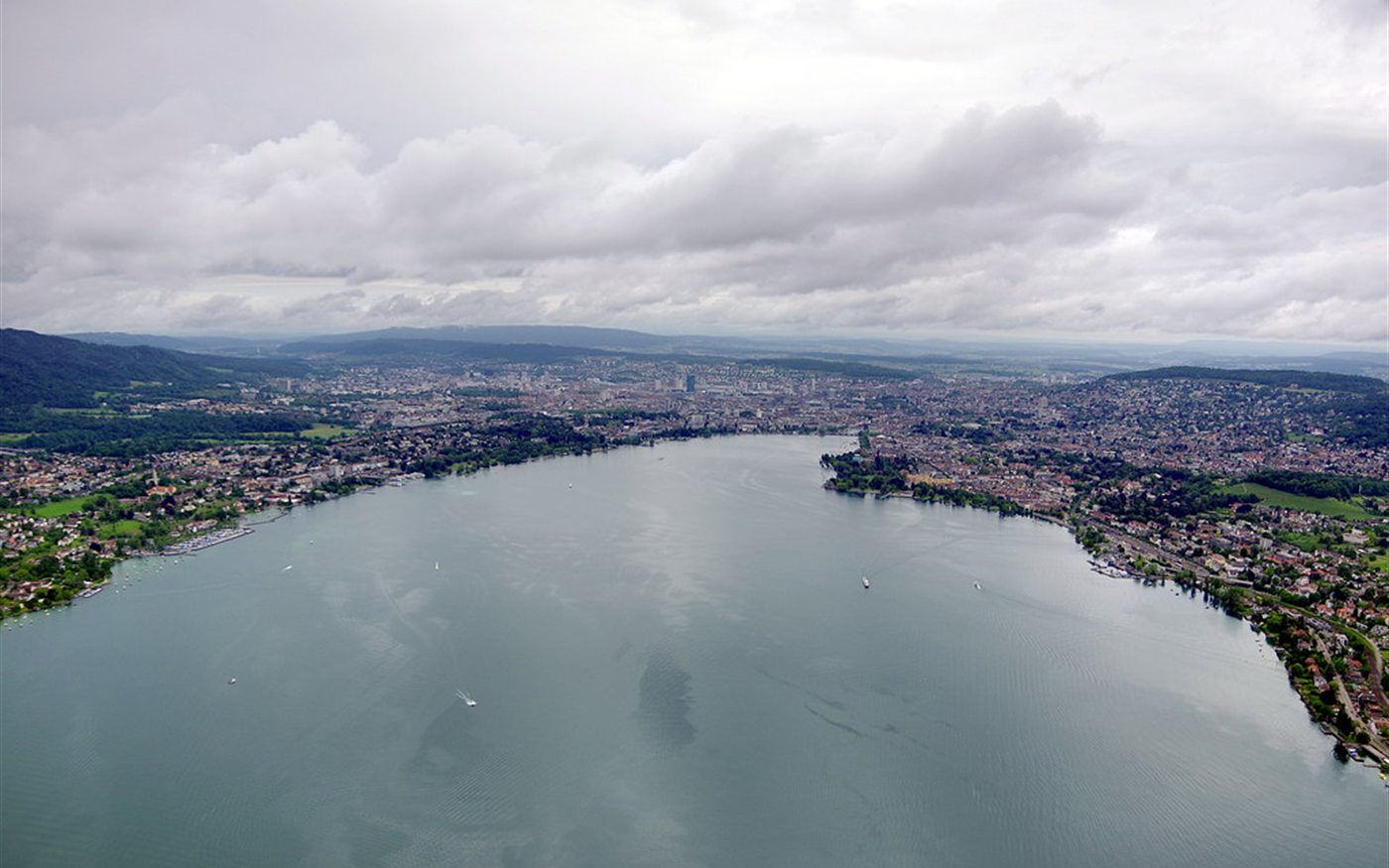 Zurich City and Lake Private Tour private chauffeur route