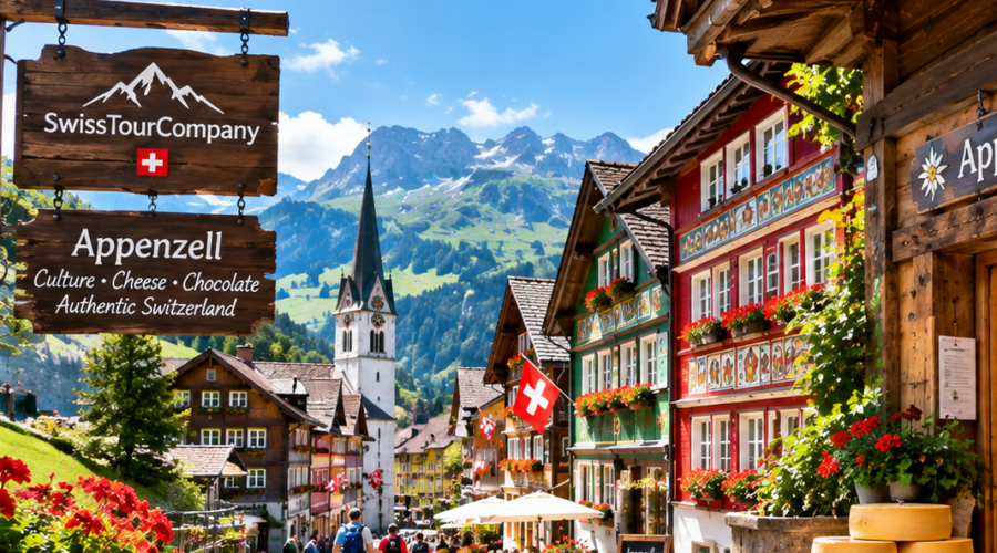Appenzell Cheese & Chocolate Day Trip from Zurich
