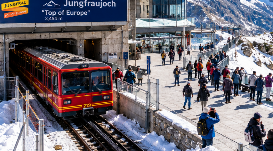 Jungfraujoch day trip from Zurich