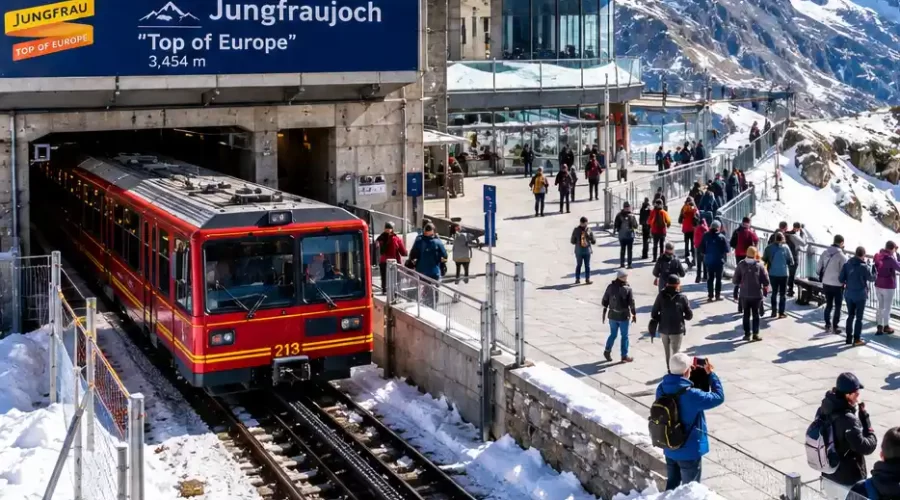 Jungfraujoch day trip from Zurich