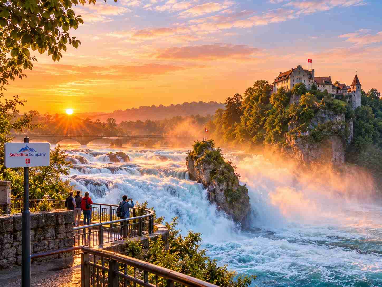 Rhine Falls Sunrise Half-Day Tour from Zurich Rhine Falls Sunrise Half-Day Tour from Zurich