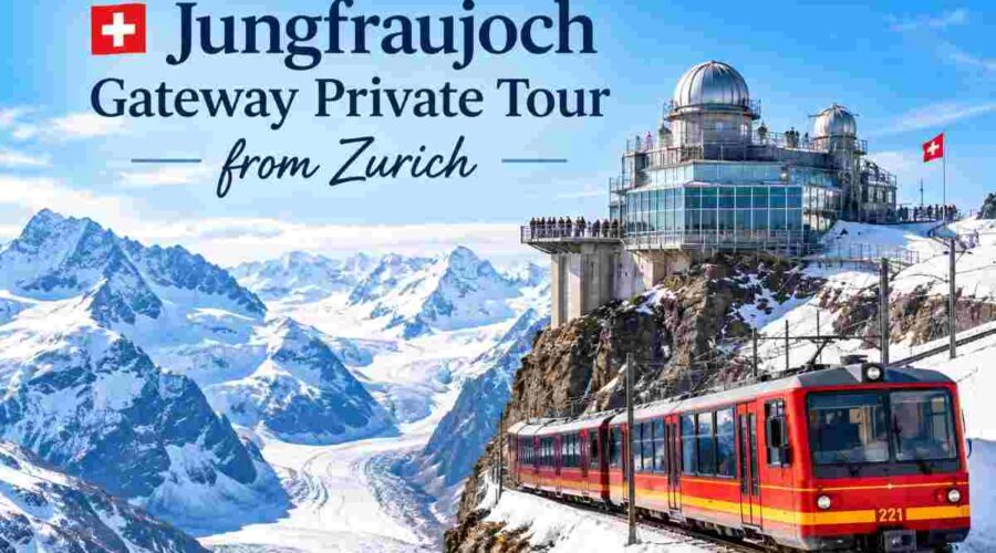 Jungfraujoch Gateway Private Tour from Zurich