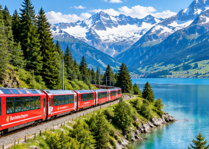 Premium First-Class Glacier Express Route Private Tour from Zurich