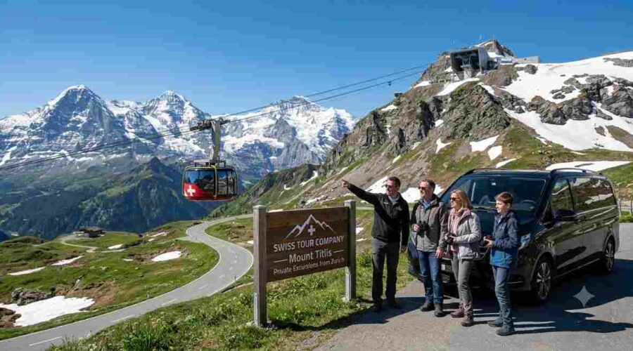 Mount Titlis private tour from Zurich
