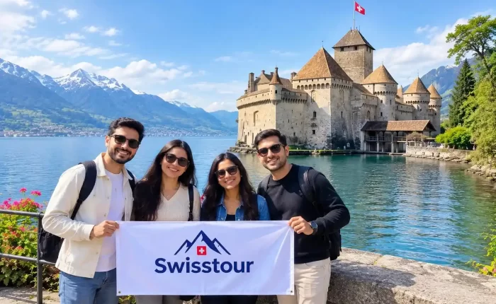 Montreux and Chillon Castle Private Tour from Geneva