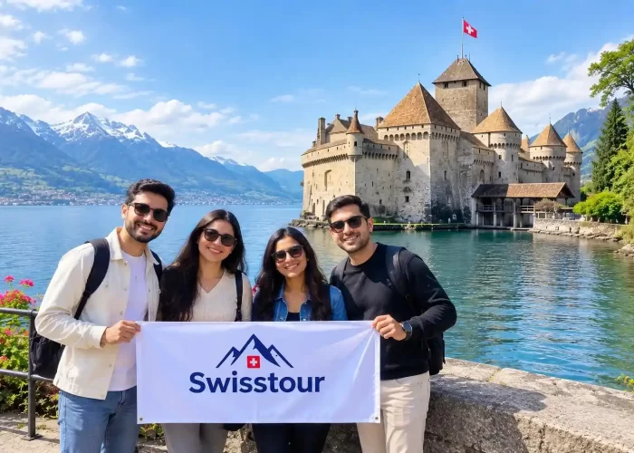 Montreux and Chillon Castle Private Tour from Geneva